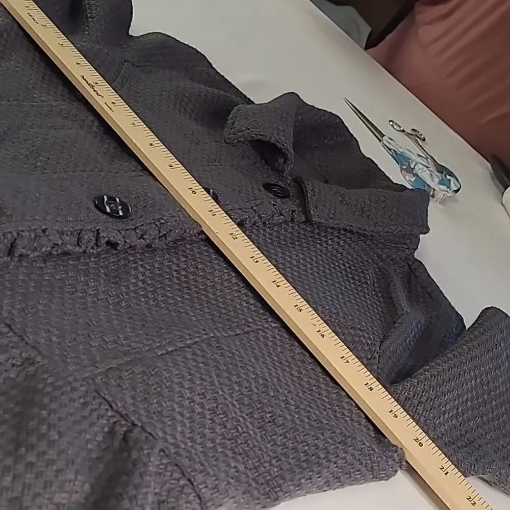 Decree XL gray woven jacket - Picture 5 of 7